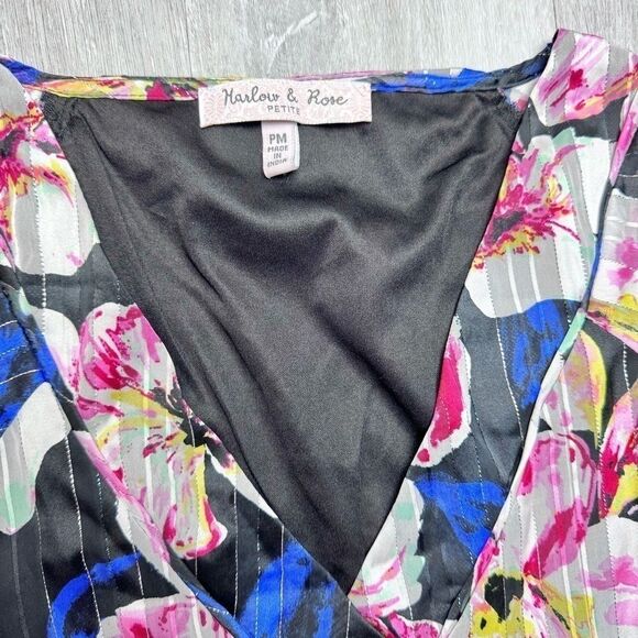 Floral Flowy Maxi Dress M - Picture 4 of 7